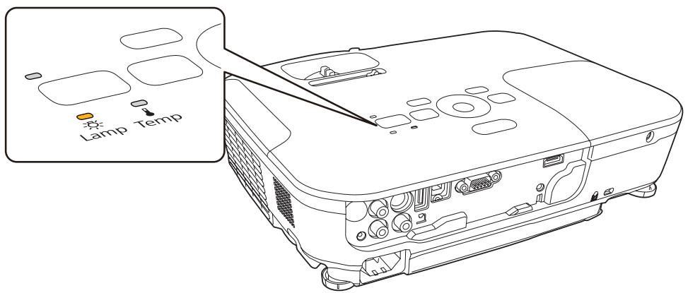 EPSON EB-X12 - Périodicité de remplacement de la lampe - 2