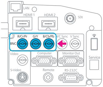 EPSON EB-Z10005NL - Connexion à un équipement vidéo - 3