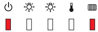 EPSON EB-Z10005NL - Signification des témoins - 4