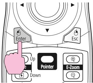 EPSON EB-Z8000WU - Confirmez la seLECTION. - 1