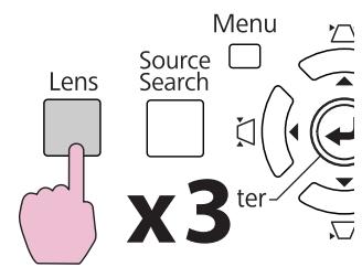 EPSON EB-Z8350W, EB-Z8450WU - Procédure - 3