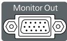 EPSON EB-Z8455WU - Connexion à un moniteur externe - 1