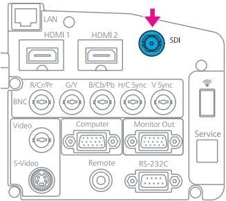 EPSON EB-Z8455WU - Connexion à un équipement vidéo - 18