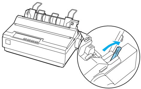 EPSON LX-300 II - Chargement de feuilles simples - 1