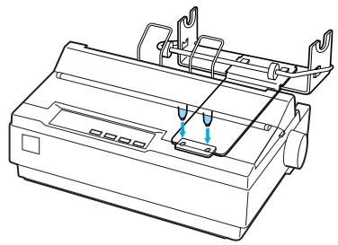 EPSON LX-300 II - Support de rouleau papier - 1