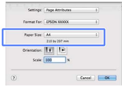 EPSON SURECOLOR SC-T3000 - Configuration des paramètres sous Mac OS X - 3