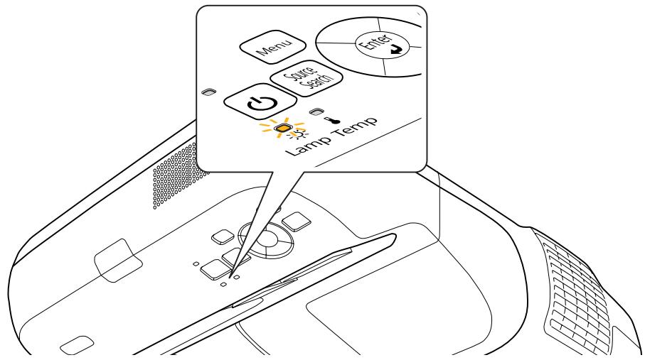 Menu Space Search Lamp Temp Enter
