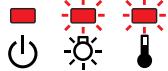 EPSON EB-450WI - Signification des témoins - 6