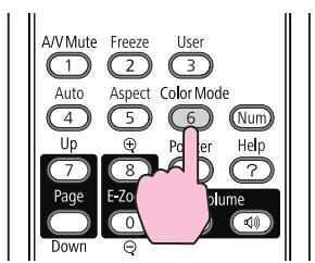 A/VMute Freeze User 1 2 3 Auto Aspect Color Mode 4 5 6 Num Up 7 8 9 10 Page E-Zo Volume Down 0