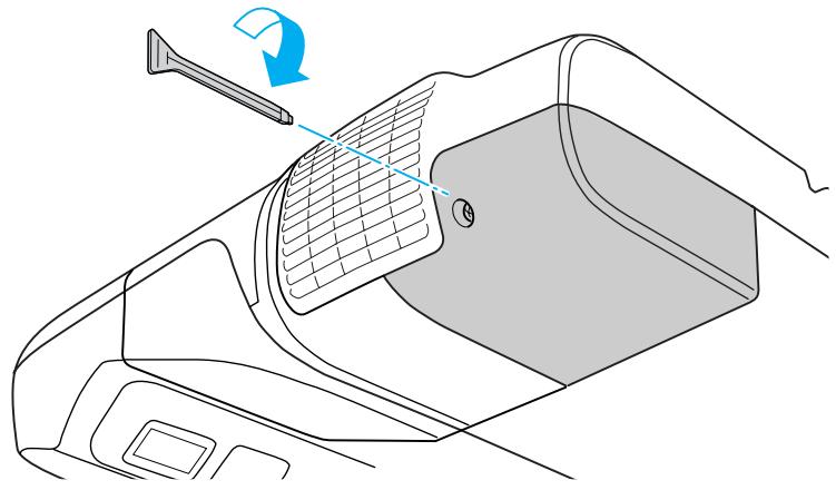 EPSON EB-450WI - Installez la nouvelle lampe. - 3