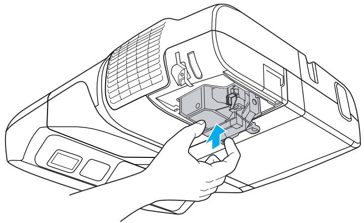 EPSON EB-450WI - Installez la nouvelle lampe. - 1