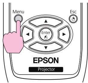 Menu Enter Esc EPSON Projector