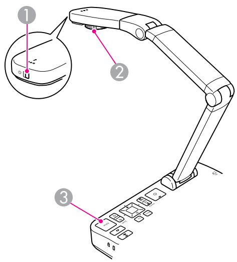 EPSON EB-460I - Connexion sans utiliser le logiciel de la caméra pour documents - 7