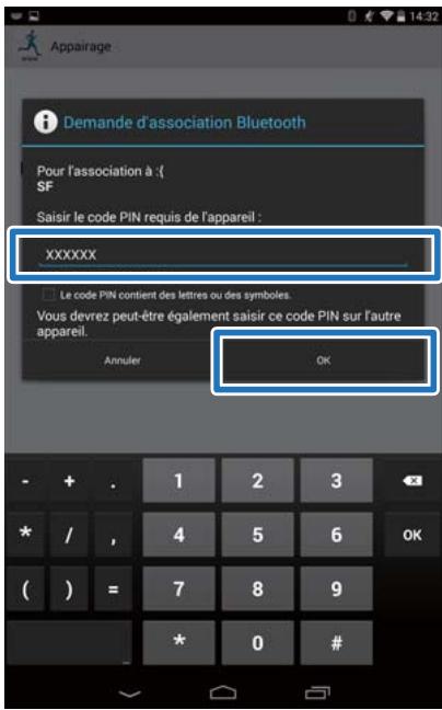 EPSON RUNSENSE SF-810 - Appuyez sur la touche d sur ce produit et maintenez-la enfoncée. - 4