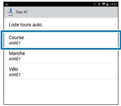 EPSON RUNSENSE SF-810 - Appuyez sur retour. - 3