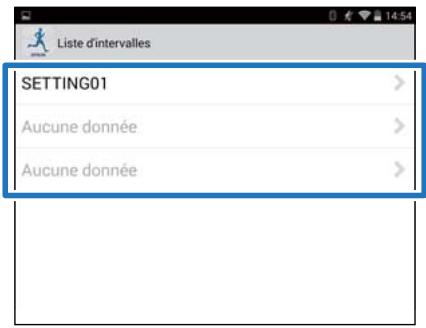 EPSON RUNSENSE SF-810 - Appuyez sur intervalle. - 3