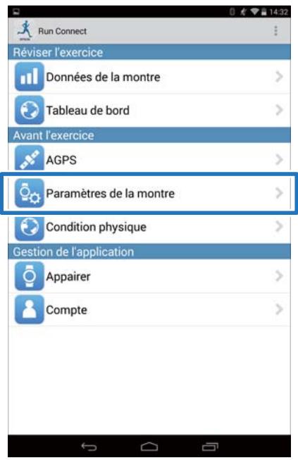 EPSON RUNSENSE SF-810 - Créer de nouveaux paramètres. - 4