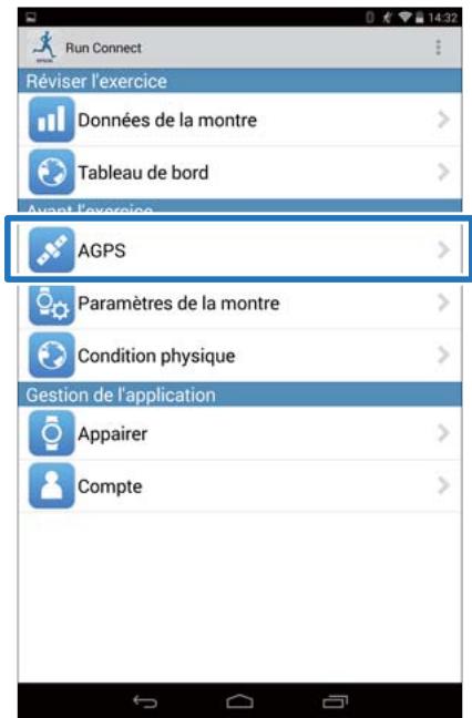 EPSON RUNSENSE SF-810 - Réduction du temps de positionnement GPS (AGPS) - 5