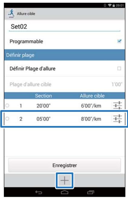 EPSON RUNSENSE SF-810 - Modification des paramètres - 2