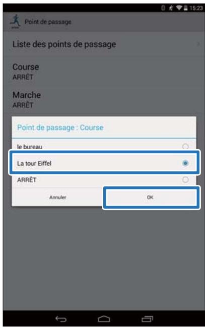 EPSON RUNSENSE SF-810 - Appuyez sur retour. - 5