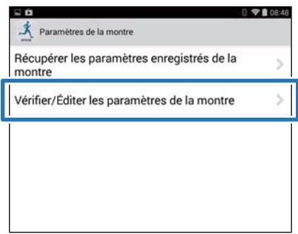 EPSON RUNSENSE SF-810 - Mode de configuration - 4