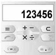 PANASONIC A210 - Calculatrice - 1