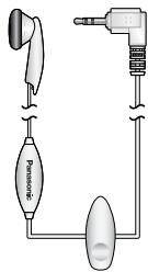 PANASONIC A210 - Kit mains libres (EB-EMG70) - 1