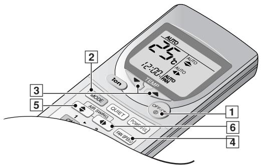 PANASONIC CS-E9CKP - COMMENT UTILISER I'APPAREIL - 1