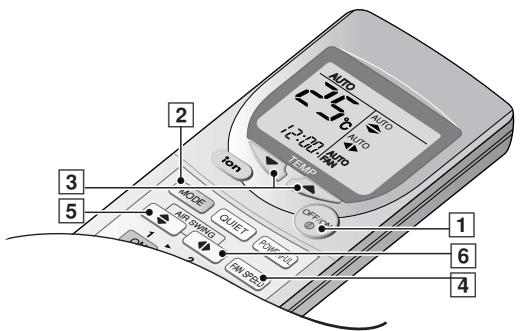 PANASONIC CS-E9CKP - COMO UTILIZAR O APARELHO - 1