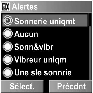 PANASONIC X300 - Depuis réglages - 1