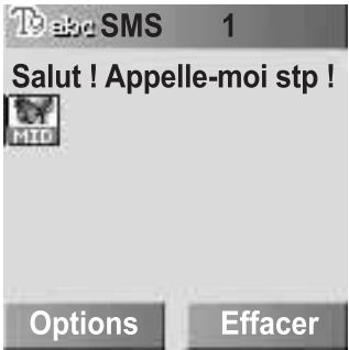 PANASONIC X300 - Depuis messages - 1