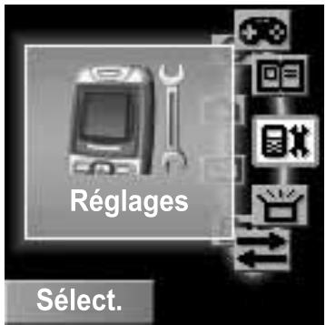 PANASONIC X300 - Affichage du menu - 1