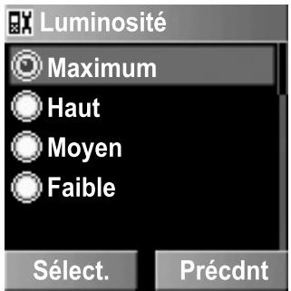 PANASONIC X300 - Depuis réglages - 1