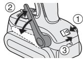 PANASONIC EY7540 - Pour régler l'angle de position du crochet de ceinture - 1