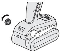 PANASONIC EY7540 - Vyölenkin käyttopuolen muuttaminen - 2