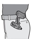 PANASONIC EY7540 - Pour changer le côté d'installation du crochet de ceinture - 1