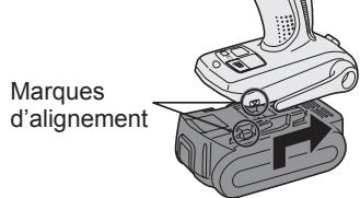 PANASONIC EY7540 - Fixation ou retrait de la batterie autonome - 1