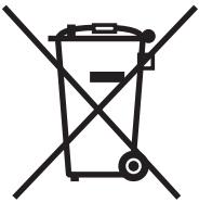 PANASONIC EY7540 - Informations relatives à l'évacuation des déchets, destinées aux utilisateurs d'appareils électriques et électroniques (appareils ménagers domestiques) - 1