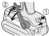 PANASONIC EY7540 - Regolazione dell'angolazione del gancio da cintura - 1