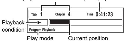 PANASONIC SC-HT744 - Current playback number - 1