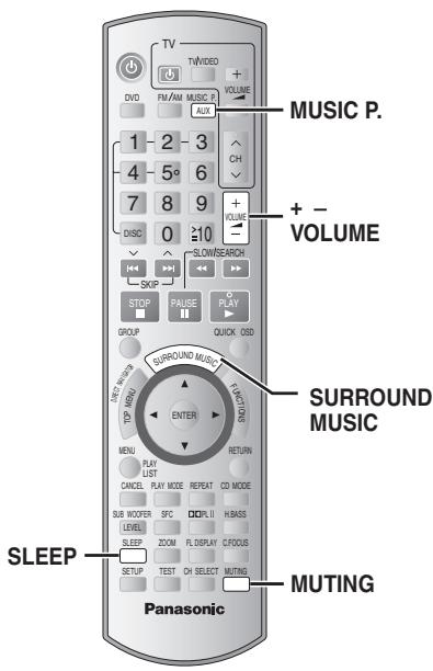 PANASONIC SC-HT744 - Television code list - 1