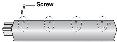 PANASONIC SC-HT744 - Reattaching the speaker cable to the stand - 1