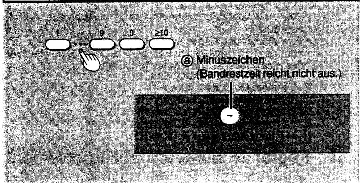 PANASONIC SL-PG5 - Appuyer sur les touches numériques pour entrer le temps total des deux faces de la cassette (1 à 99 minutes). - 2
