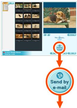 PANASONIC VQT0U16 - Klik [Send by e-mail] aan. - 1