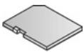 PANASONIC EB-X700 - Carte MINI SD - 1