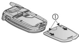 PANASONIC EB-X700 - Installation de la carte SIM - 1