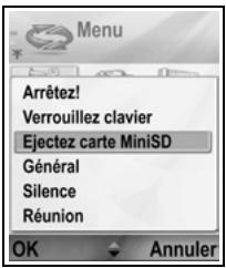 PANASONIC EB-X700 - Retrait de la carte minisd - 1