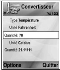PANASONIC EB-X700 - Convertir les mesures - 1
