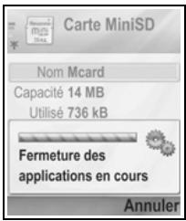 PANASONIC EB-X700 - Retrait de la carte minisd - 2