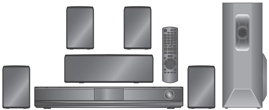 PANASONIC SC-PT470 - Sistema del suono DVD Home Theater - 1